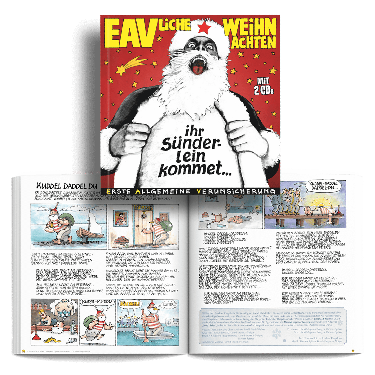 'EAVliche Weihnachten – Ihr Sünderlein kommet‘ Deluxe Paket (Buch & 2 CD)